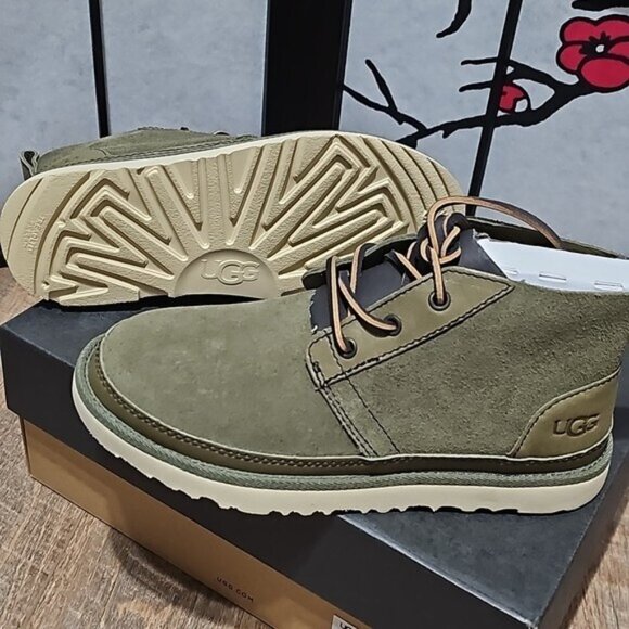 Ugg Neumel Unlined Leather Boots Size 5 New - Picture 3 of 7